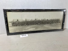 WW1 WW2 Military Panoramic Photo Company I 133rd Regt New Mexico camp 79S5