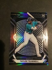 2021 Chronicles Baseball Taylor Trammell Obsidian Rookie Card Seattle Mariners 