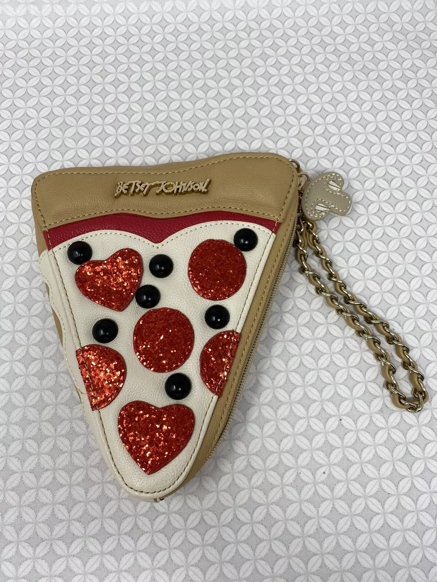 Betsey johnson deals pizza purse
