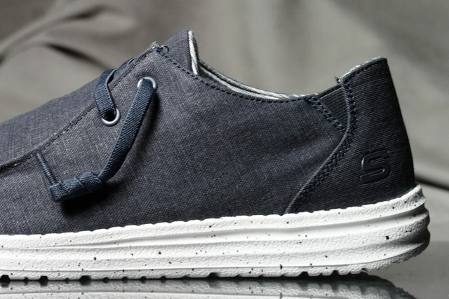Melson Chad Navy Slip on Shoes 