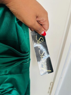 Stop staring green dress satin 18 knee-length classy slip dress plus-size | eBay UK Stop staring green dress satin 18 knee-length classy slip dress plus-size | eBay UK
