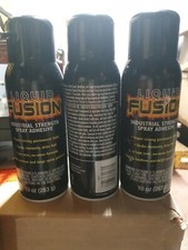 Liquid Spray Adhesive 10oz Professional Industrial Strength 3 CANS