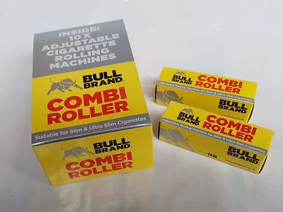 best cigarette rolling machine uk Bull Brand Combi Roller Adjustable Ultra Slim Cigarette Rolling Machine  Plastic