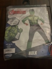 Marvel Avengers Boys  S 6-7 Hulk Halloween Costume. NWT.