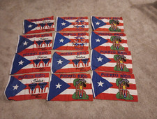 LOT OF 13 PUERTO RICO FLAGS FLAG