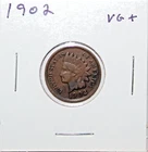 1902 US Indian Head Cent  VG Very Good Free Shipping