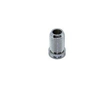 ALLOY PRESTA ADAPTOR BICYCLE VALVE 14MM IN CHROME.