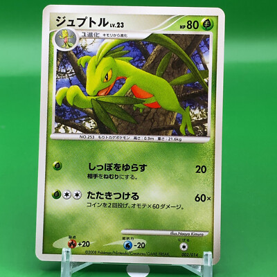【海外版】【希少】Eevee55/82　GrotleLV.23 37/100 Grovyle TCG Lv.23 Pokemon Card Game Japanese Japan Nintendo Anime
