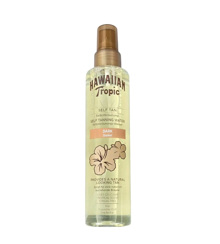 Hawaiian Tropic/Self Tanning Water "Dark" 190ml/Selbstbräuner/Bräunungslotion