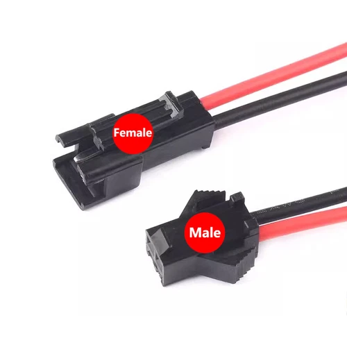 JST SM2.54mm Plug Socket Connector 2/3/4Pin Male Female With Cable Wire 10/20cm - Picture 3 of 7