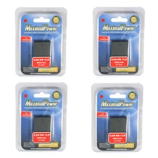 MaximalPower Battery For CANON NB-1LH NB-1L S100 S110 S230 S330 S400 S410 (4 PK)