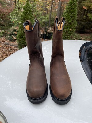 Carolina Line Builder Aluminum Toe Waterproof Work Boots 9.5  display picture 3
