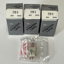 GE QUARTZLINE PROJECTION LAMP EYB/5 86V 360W Lot of 3 NOS