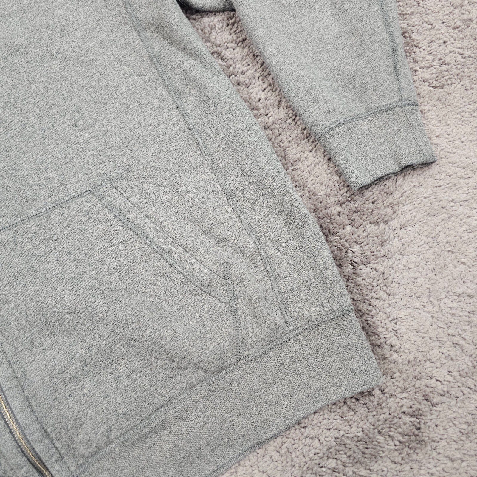 Polo Ralph Lauren felpa con cappuccio uomo XL alta XLT full zip foderata pony