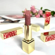Estee Lauder Limited Edition Lipstick in Gold Case ~ Celestial Nude ~Full Size