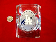 MLB L.A. Dodgers Shot Glass Unique Square Shape -Officially Licensed w/Hologram