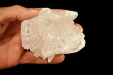 COLA DE PESCADO SELENITA 4" 11 OZ cola de pez roca cruda mineral chakra cristal curativo