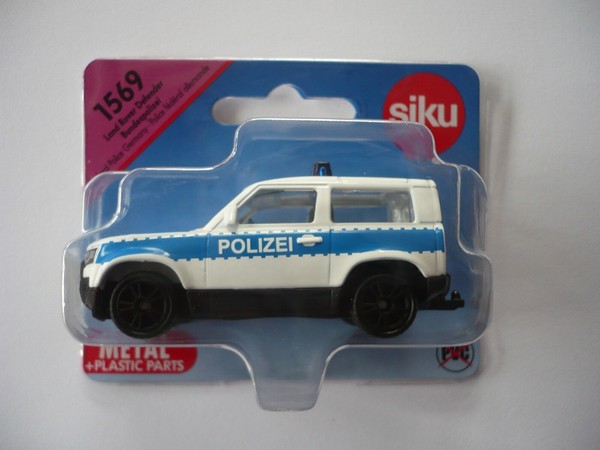 "Siku 1569 Land Rover Defender Bundespolizei \"Super Serie\" Neu OVP--"-image