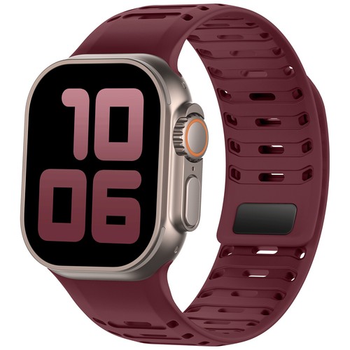 Sport Band for Apple Watch Ultra 2 49mm Series 10 46mm 45mm 44mm Silicone Strap - Picture 32 of 33
