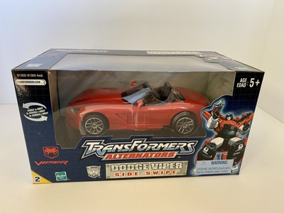 2003 Transformers Alternators SIDE SWIPE Dodge Viper Hasbro Takara MISB