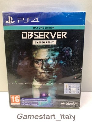 OBSERVER SYSTEM REDUX DAY ONE EDITION - SONY PS4 - NEW SEALED PAL VERSION