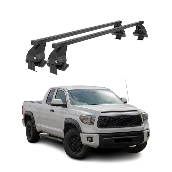 Menabo DachträGer FüR Toyota Tundra XK50 Mk2 2014-2021 FL 50Kg Stahl Schwarz 2X-image