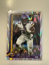 2025 Topps Chrome Football - Aaron Jones Jr. #201 - RayWave - Minnesota Vikings