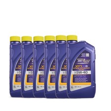 ROYAL PURPLE Motor Oil - 5w40 - Synthetic - 1 qt - Set of 6 6042 71.01 per gallon