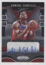 2019-20 Panini Prizm Rookie Signatures Admiral Schofield #RS-ASF Auto 0m1w