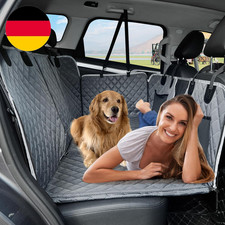 Hundedecke Auto Rückbank Mit Harter Unterseite, Autoschondecke Hund Rücksitz Was