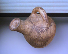 Old Berber Terracotta Pottery Vessel Jug Africa Morocco Algeria