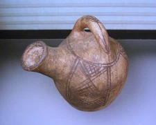 Old Berber Terracotta Pottery Vessel Jug Africa Morocco Algeria