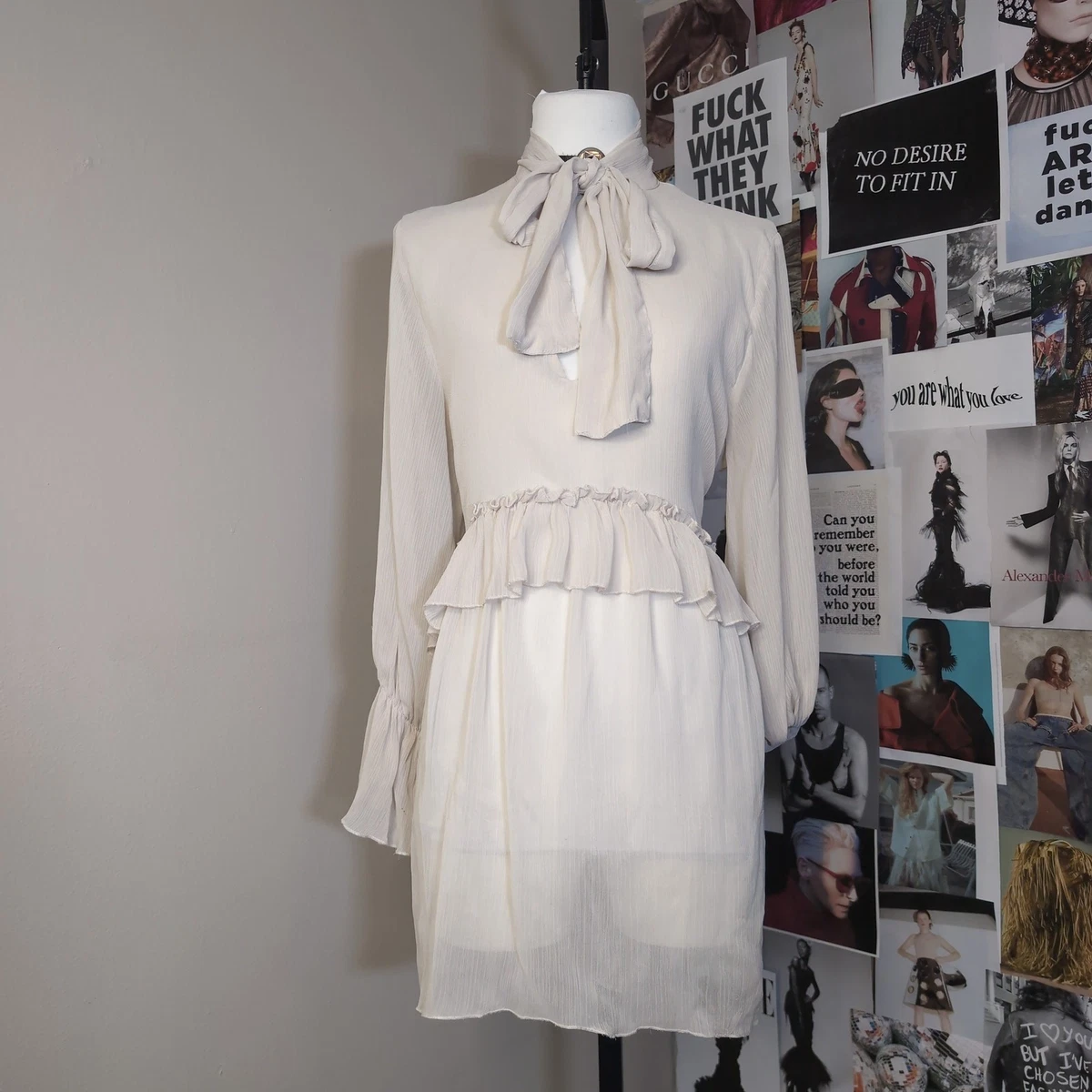 white mini dress zara ASYMMETRIC NECK - this piece is a standout for any occasion GRWM styling the perfect white