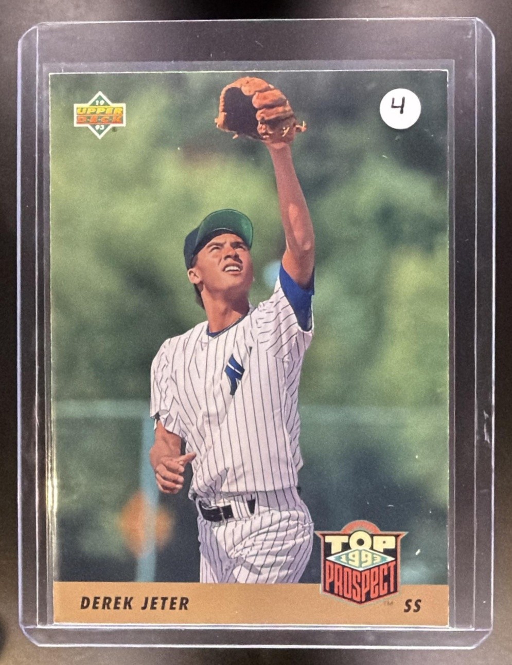 1993 Upper Deck Baseball Derek Jeter #449 RC New York Yankees