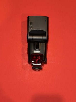 Canon Speedlite 580EX Shoe Mount Flash w/Diffuser EOS Mark IV TESTED &FUNCTIONAL