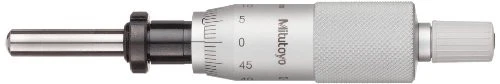 Mitutoyo 150-802 Micrometer Head  Middle Size  0-25mm Range  0.01mm Graduation
