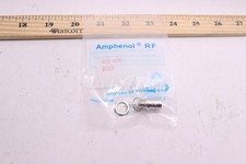 Amphenol Connector BNC 50 Ohms Straight Receptacle Silicone Rubber Nickel Finish