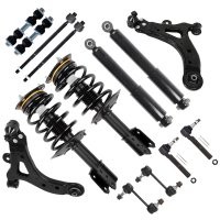 Front Rear Struts Shock Sway Bars For 2001-2005 Pontiac Aztek Buick Rendezvous Front Rear Struts Shock Sway Bars For 2001-2005 Pontiac Aztek Buick Rendezvous