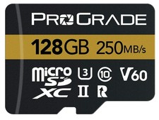 microSD Card V60 128GB - Tested for Full-Size SD Card Devices Up to 250MB...