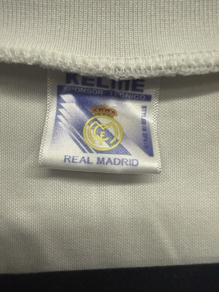 Vintage 1996–97 Real Madrid Home Jersey – Kelme x Teka – Rare Original - Image 3 of 4