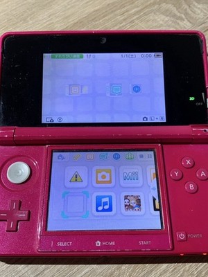 9785 Nintendo 3DS Gloss Pink Normal TESTED | eBay