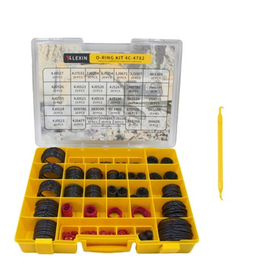 #ad Durable Nitrile O Ring Kit with 580 Pieces – Ideal for High Pressure Equipment $119.99