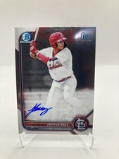 🔥 2022 Bowman Chrome Joshua Baez Auto 1st #CPA-JB St. Louis Cardinals 🔥