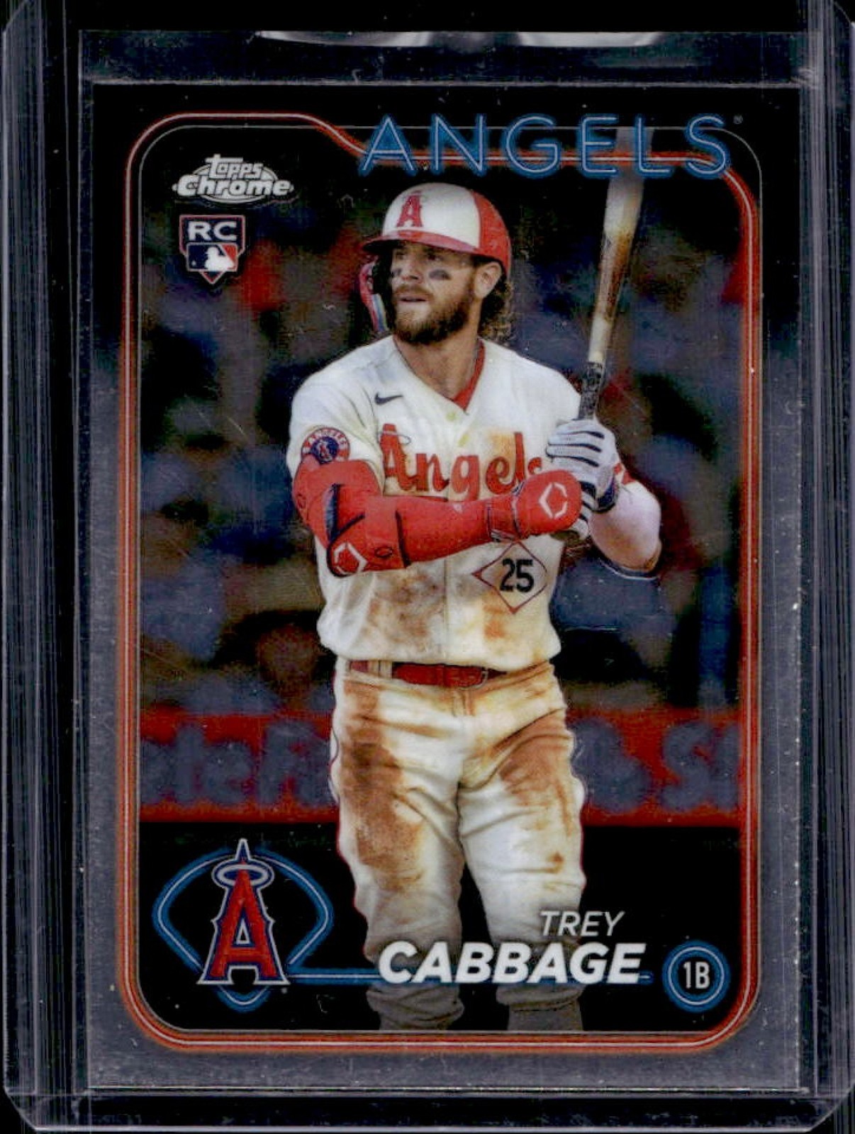 2024 Topps Chrome Trey Cabbage RC Rookie #226 Angels
