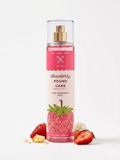 Bath And Body Works Strawberry Pound Cake Fine Fragrance Mist. 8fl Oz New