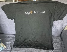 Vintage Sega Dreamcast 1990s T-Shirt Electronics - Black XL