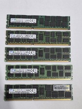 Lot of 5 Samsung M393B2G70QH0-YK0 16GB 2Rx4 PC3L-12800R Server RAM PC3L