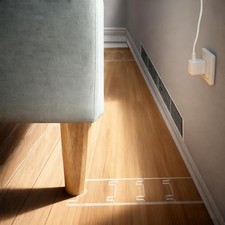 Clear Furniture Wall Spacers, 2-Pack Adjustable Couch 9 inch 2 Pcs Rectangular