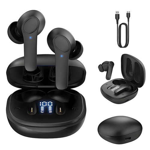 Translation Earbuds in Real Time, Language Translation Earbuds, 3 in 1 Two-Wa...