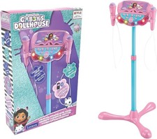 LEXIBOOK, Gabby’s Dollhouse, Luminous Bluetooth speaker on stand for children, m